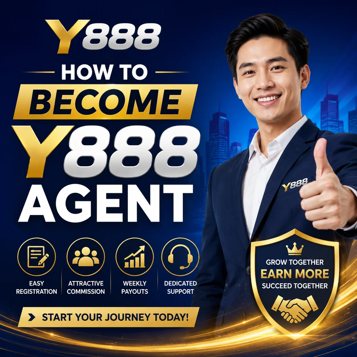 Become Y888 Agent